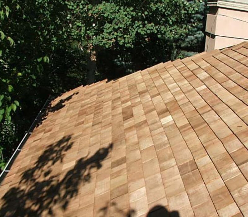 Wooden Shingle Roof