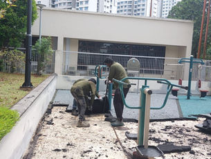 Union Landscape’s EPDM Flooring Renewal Project at Commonwealth 