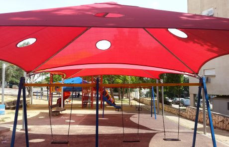 Red Playground Shades