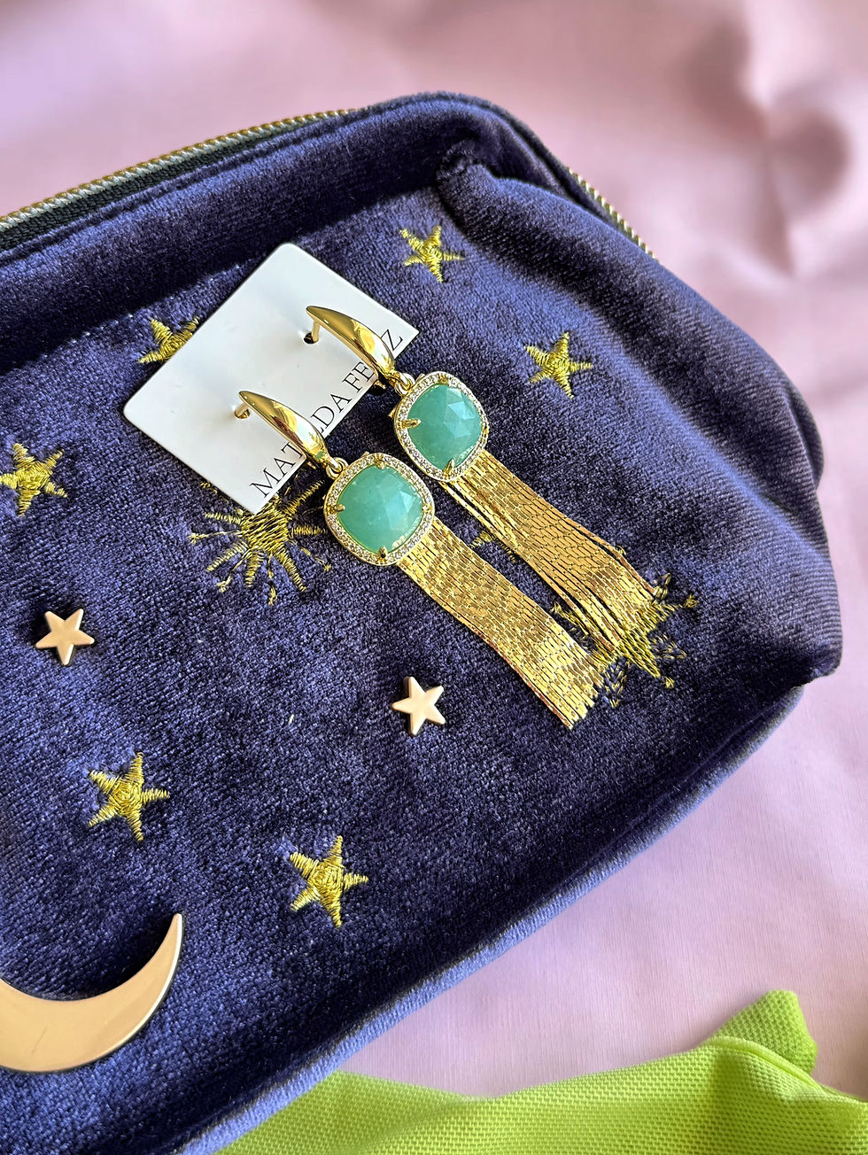 תמונה ממוזערת: Earrings “Amazon Breeze”