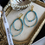 Миниатюра: Earrings with apatite