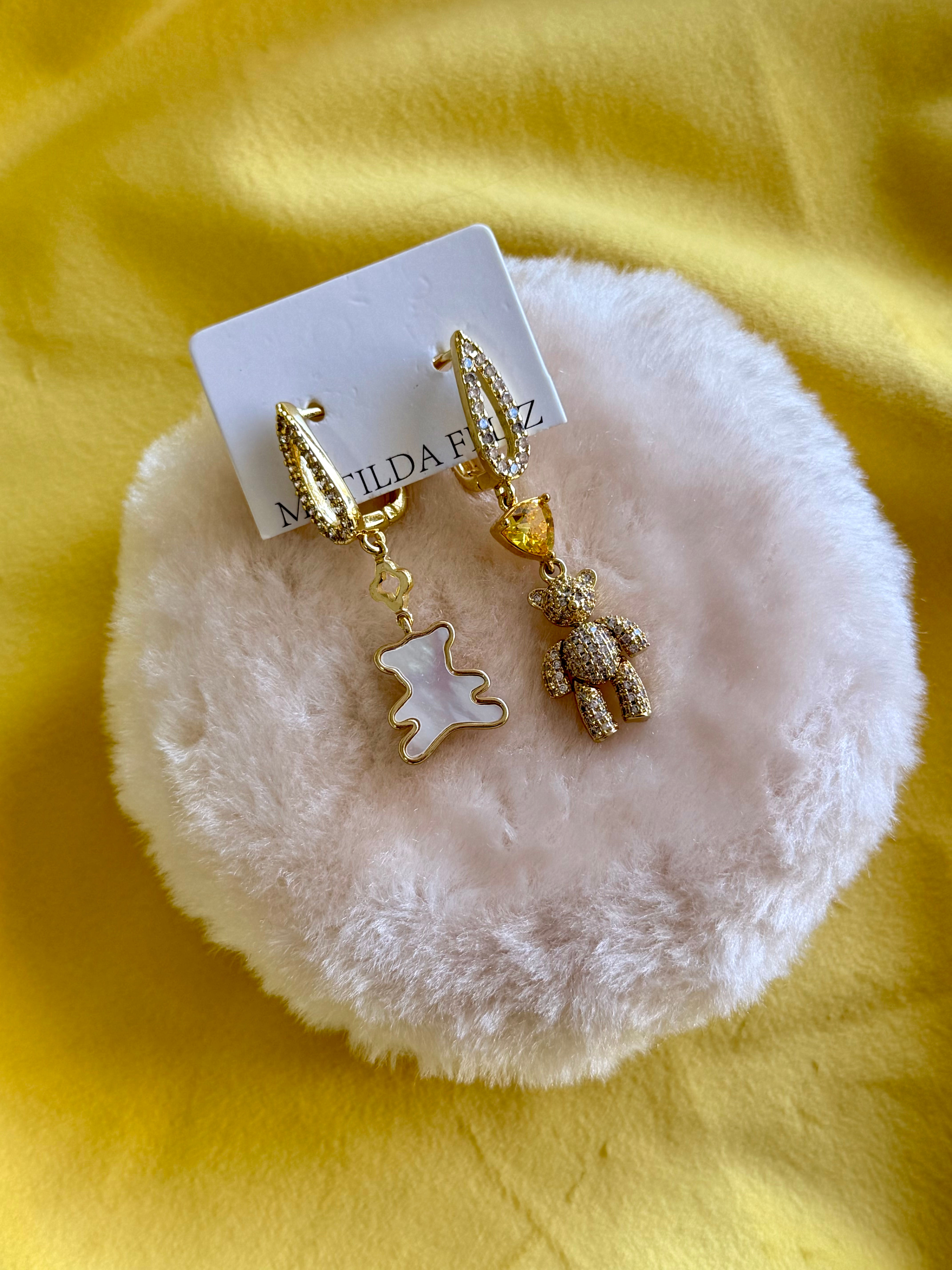 Earrings “teddy”