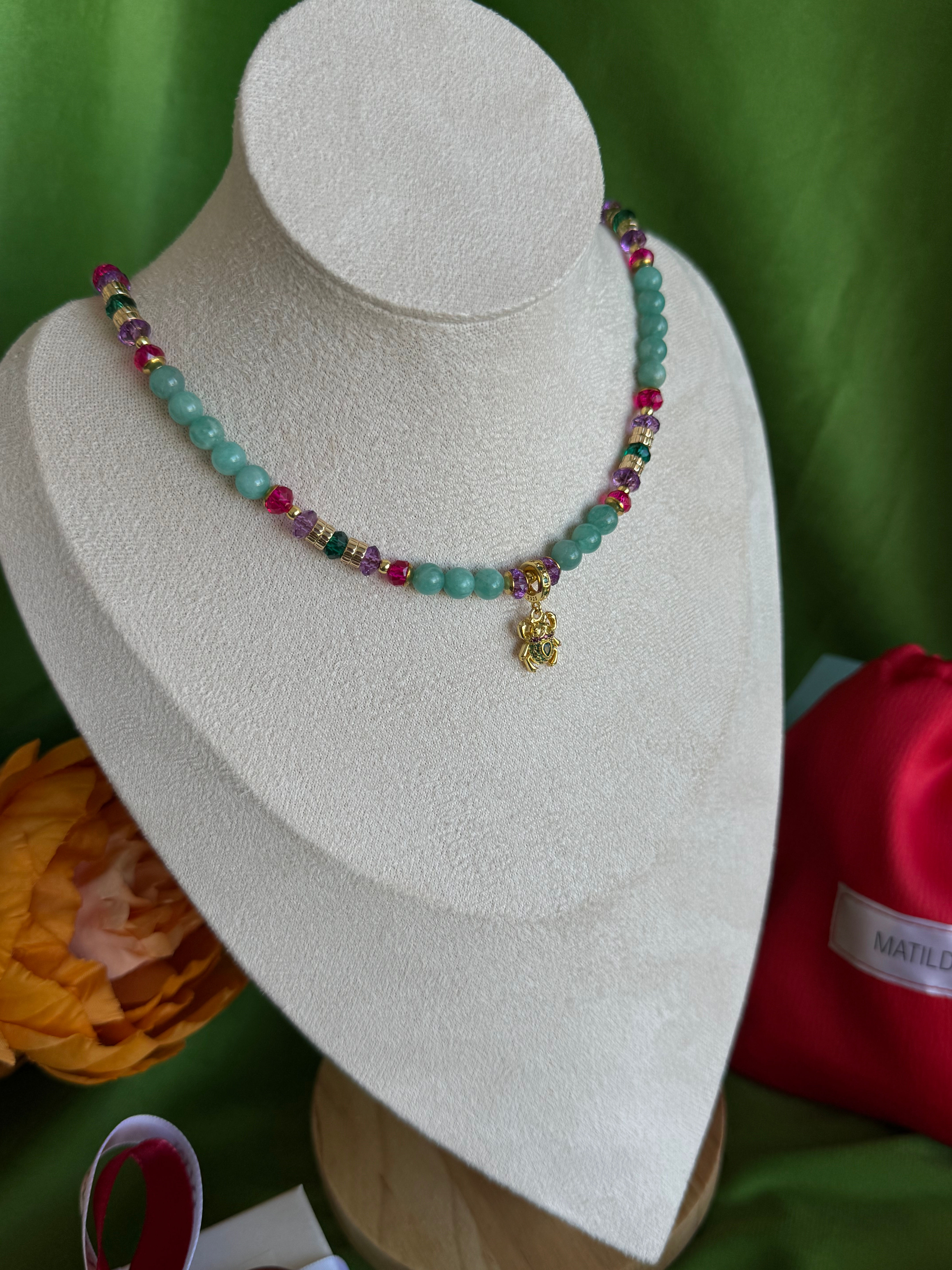 Necklace “The Magic Beetle”