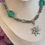 Thumbnail: Asymmetric earrings with quartz and sun