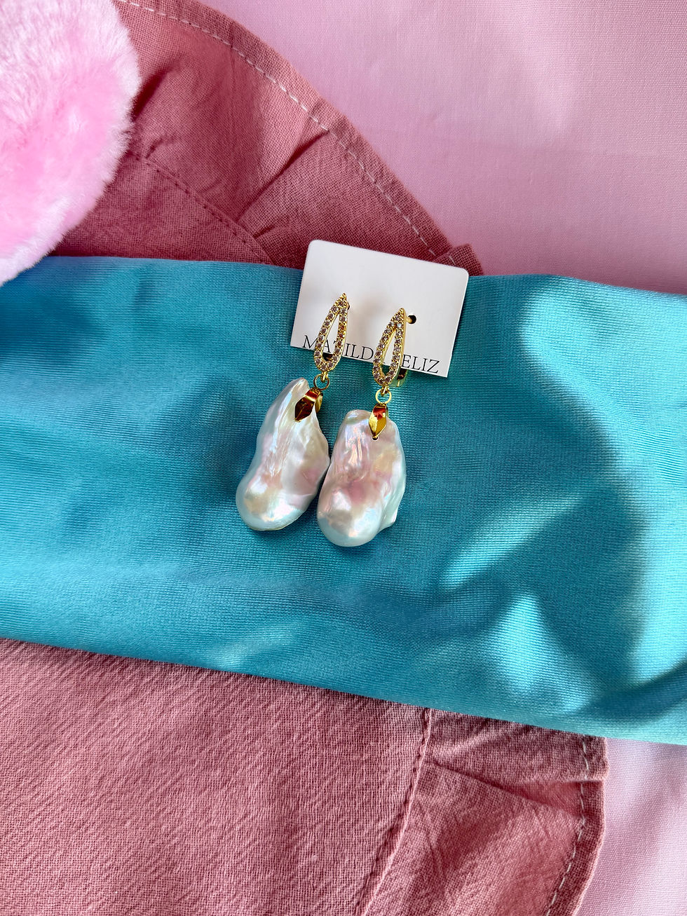 Thumbnail: Earrings “Blush Baroque”