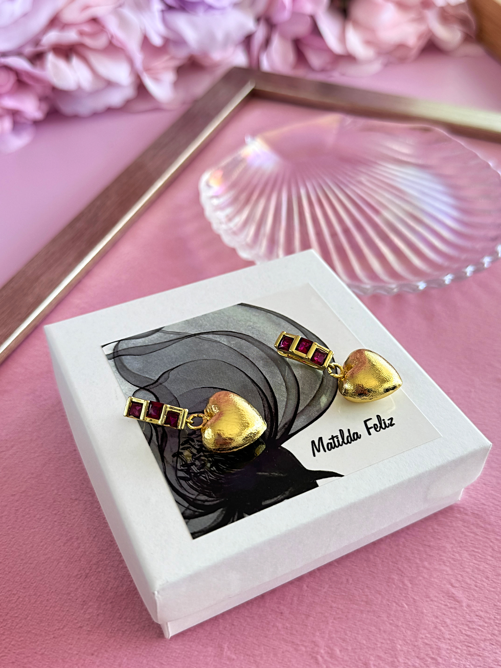 תמונה ממוזערת: Earrings “heart”