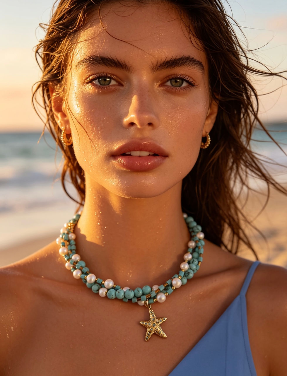 Миниатюра: Sea Tenderness Necklace