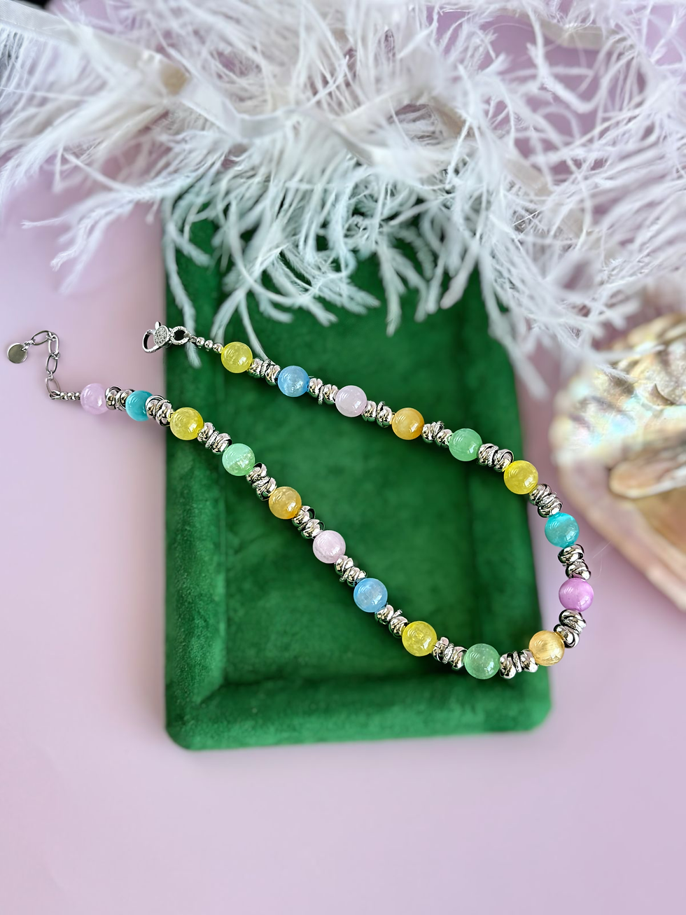 Миниатюра: Necklace “caramel”