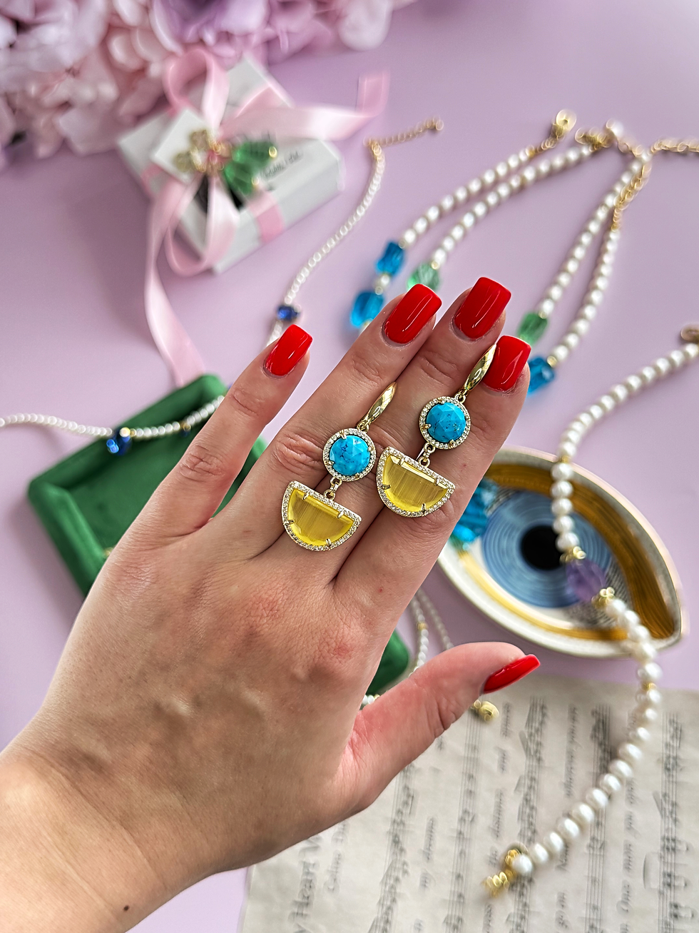 Миниатюра: Earrings 