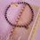 Thumbnail: Necklace With dark pearl "ball"