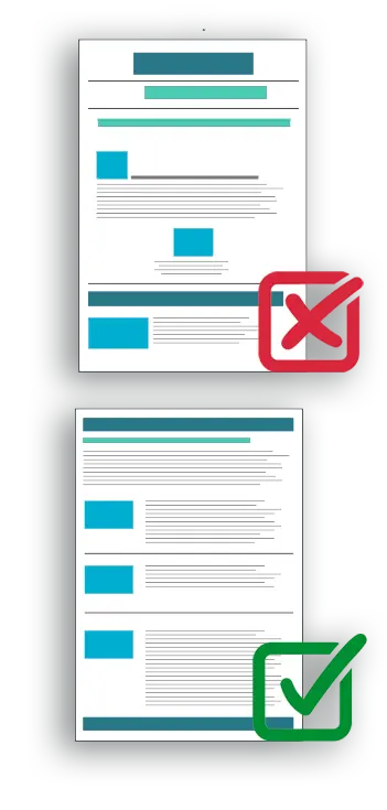Good vs bad translation layout_Romanian marketing translation