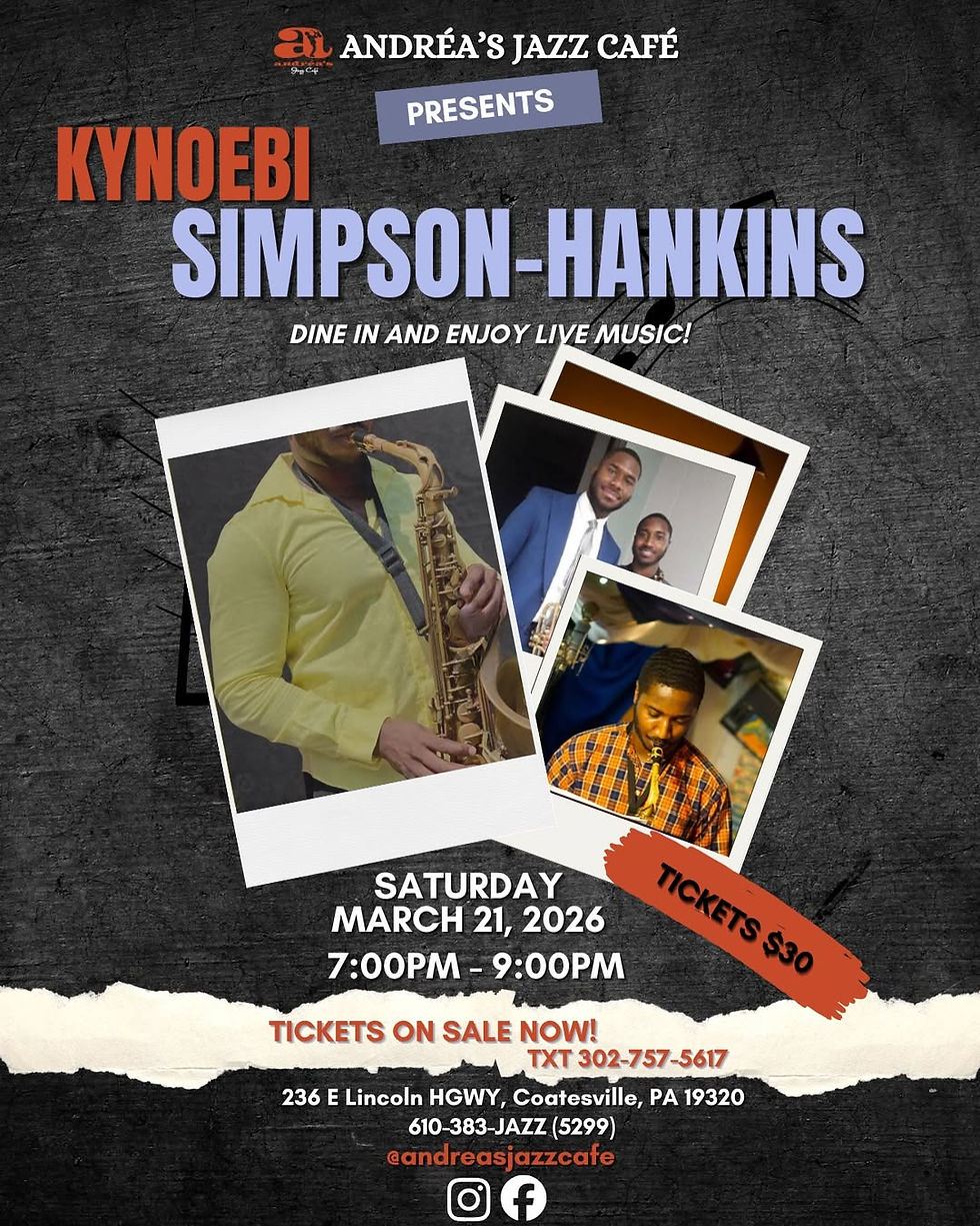 Kynoebi Simpson-Hankins at Andrea's Jazz Cafe