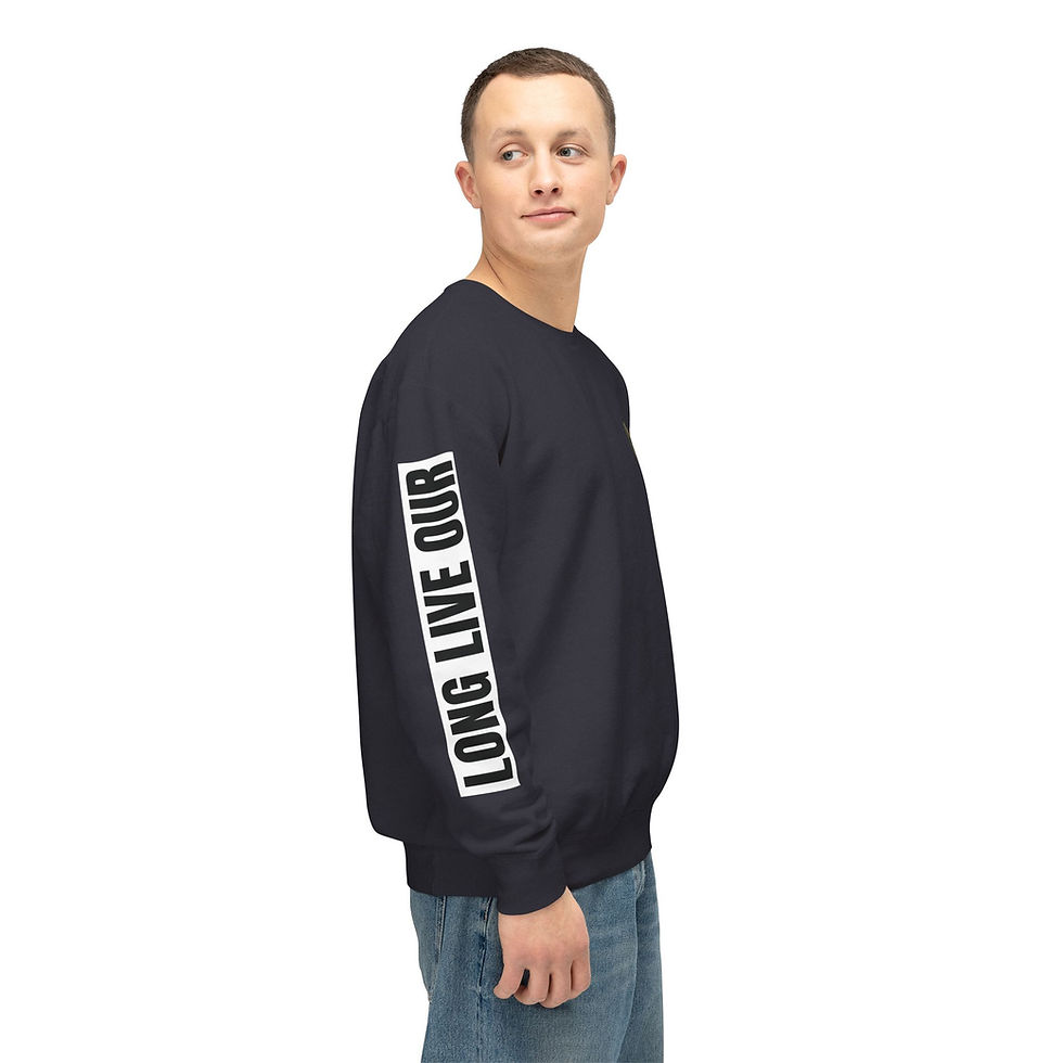 Thumbnail: Long Live Our Badass Dogs || Electric Mal Crewneck Sweatshirt