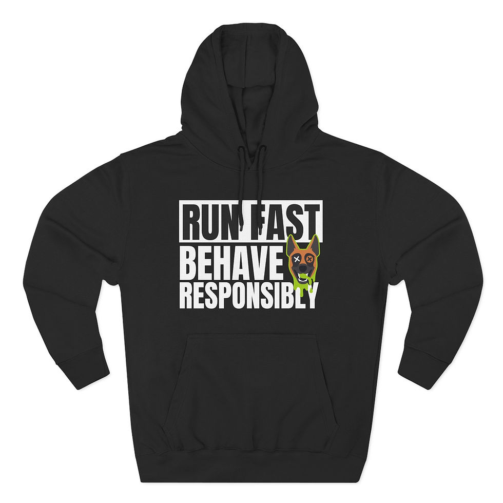 Thumbnail: Run Fast, Behave Responsibly Hoodie Electric Mal