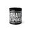 Thumbnail: Slat Mill Fundraiser || Climb High, Behave Responsibly Bully Blue Coffee Mug