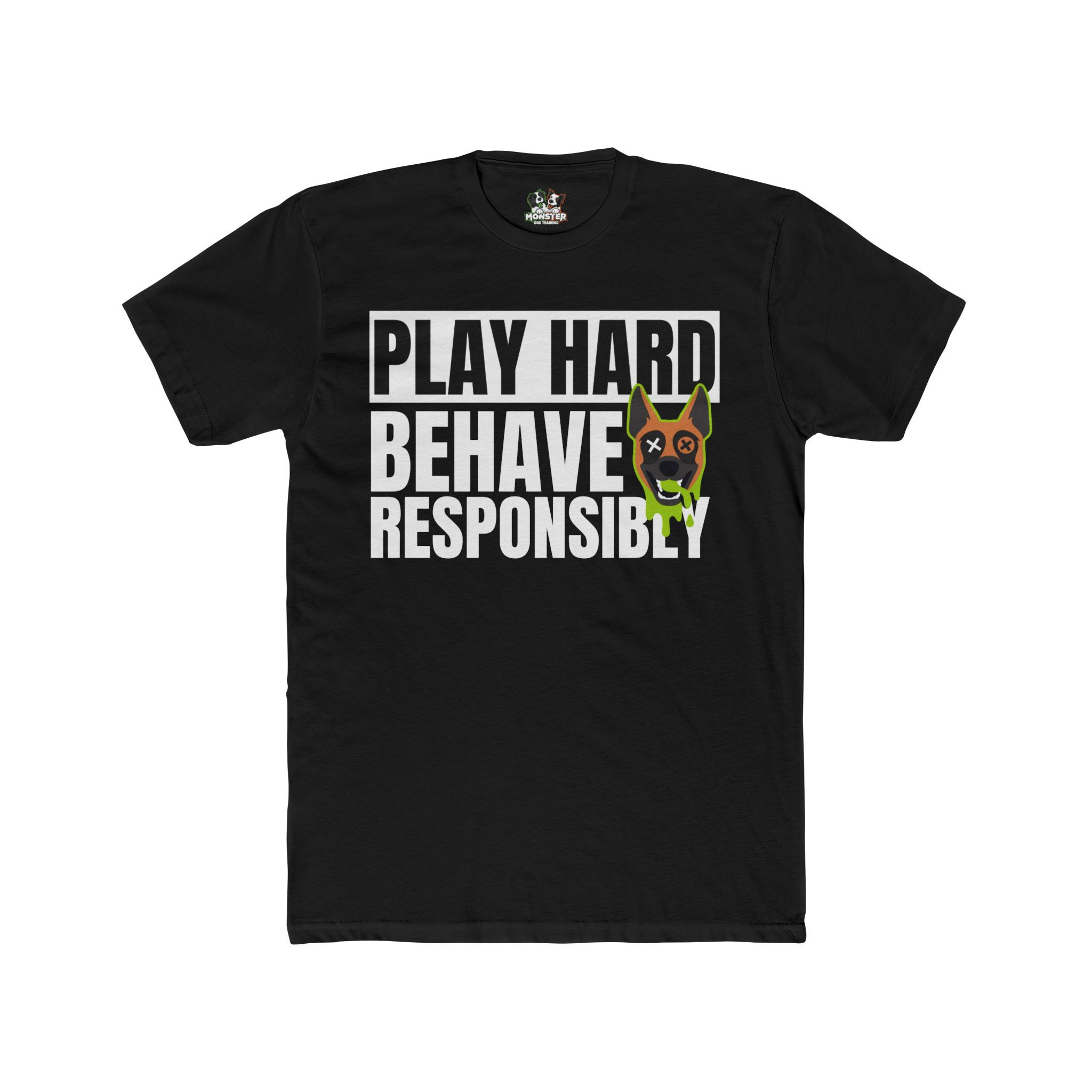Play Hard, Behave Responsibly Tee Electric Mal