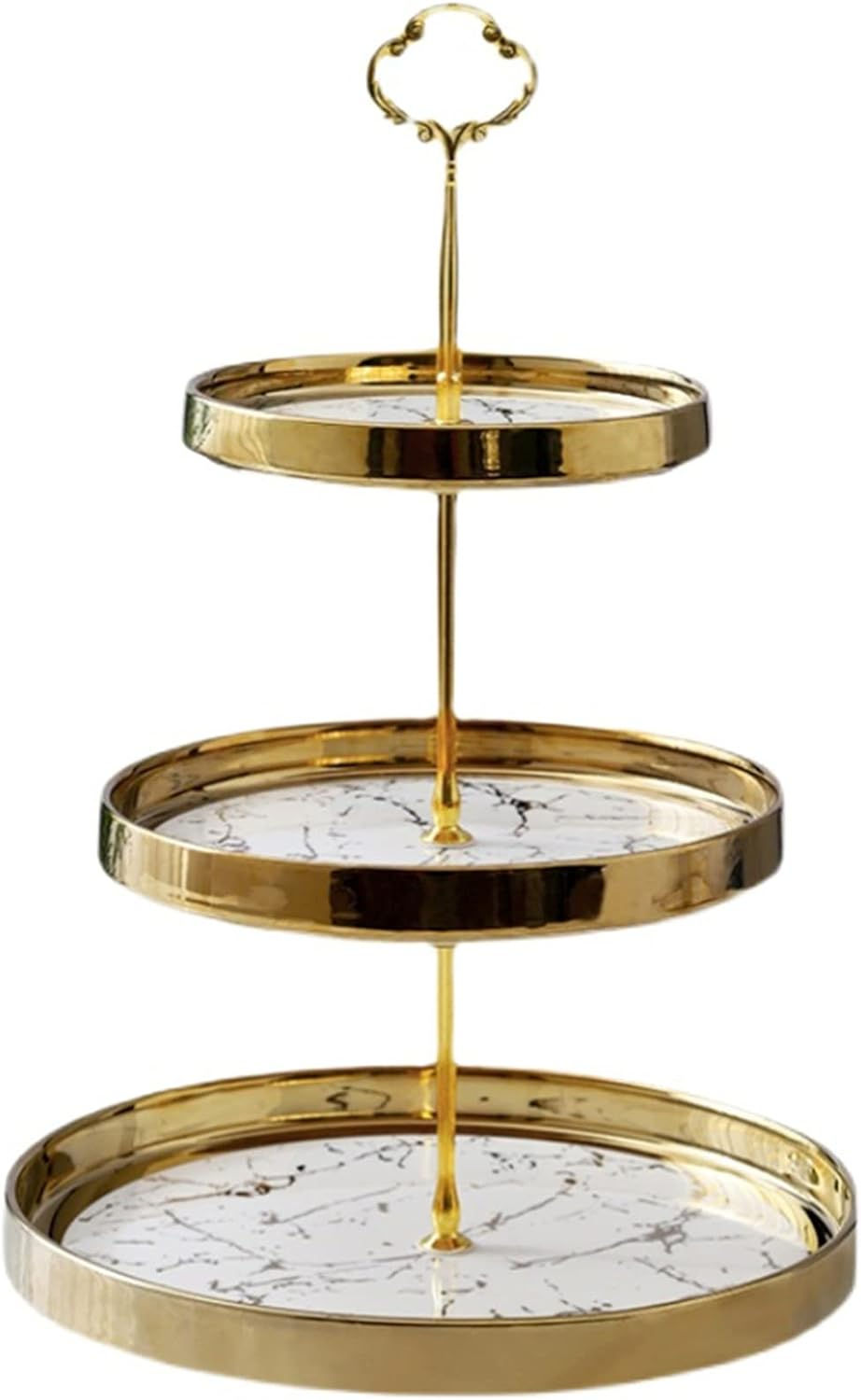 Serving Plate, Cupcake Holder, Durable Cake Display Stand-3 Layer