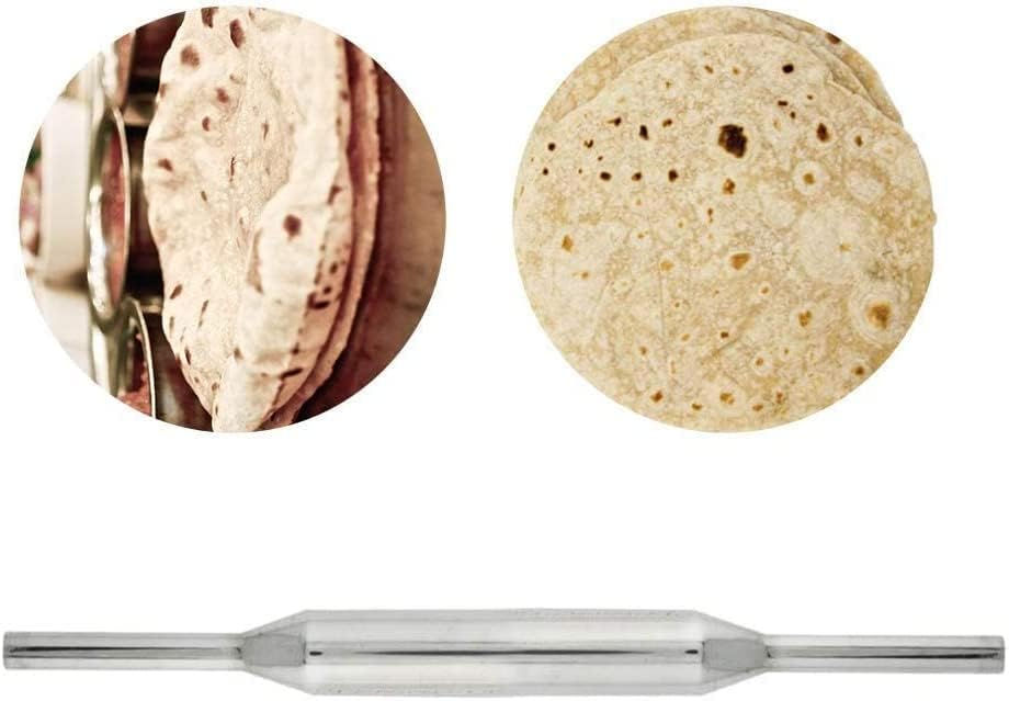 Thumbnail: Stainless Steel Belan for Home & Kitchen Steel Rolling Pin | Chapati Roti Roller