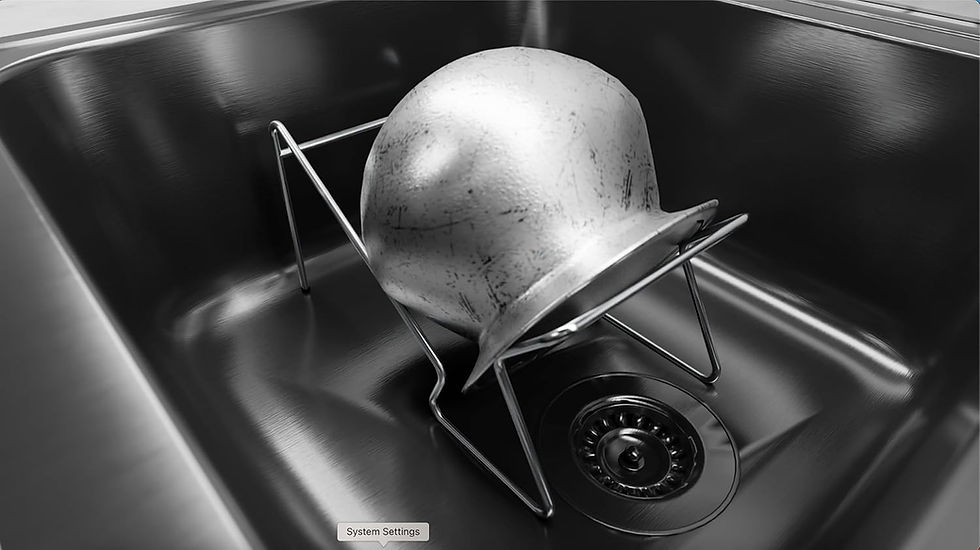 Thumbnail: Rice Pot Drain Stand (Kitchen Rice Pot Drainer Strainer Stand
