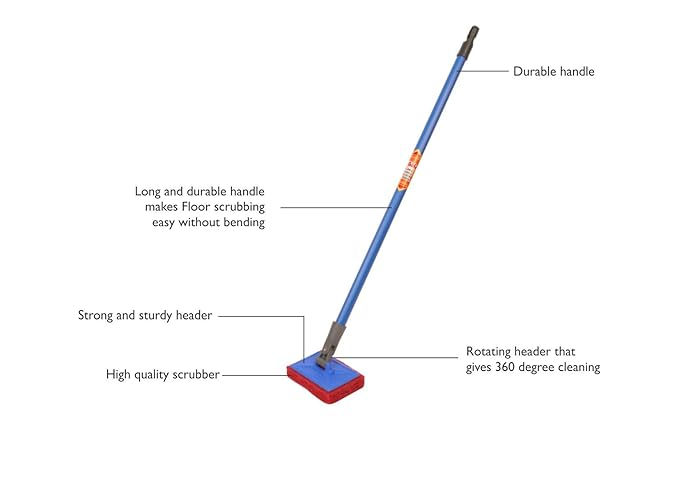 Thumbnail: Gala - 151810 Scrubber with Long Handle