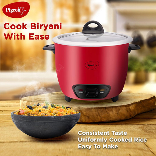 Pigeon By Stovekraft Stylo Ltr Electric Rice Cooker