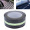 Thumbnail: Anti Slip Skid Tape for Stairs Steps - Glow in the Dark Abrasive - Black & Green