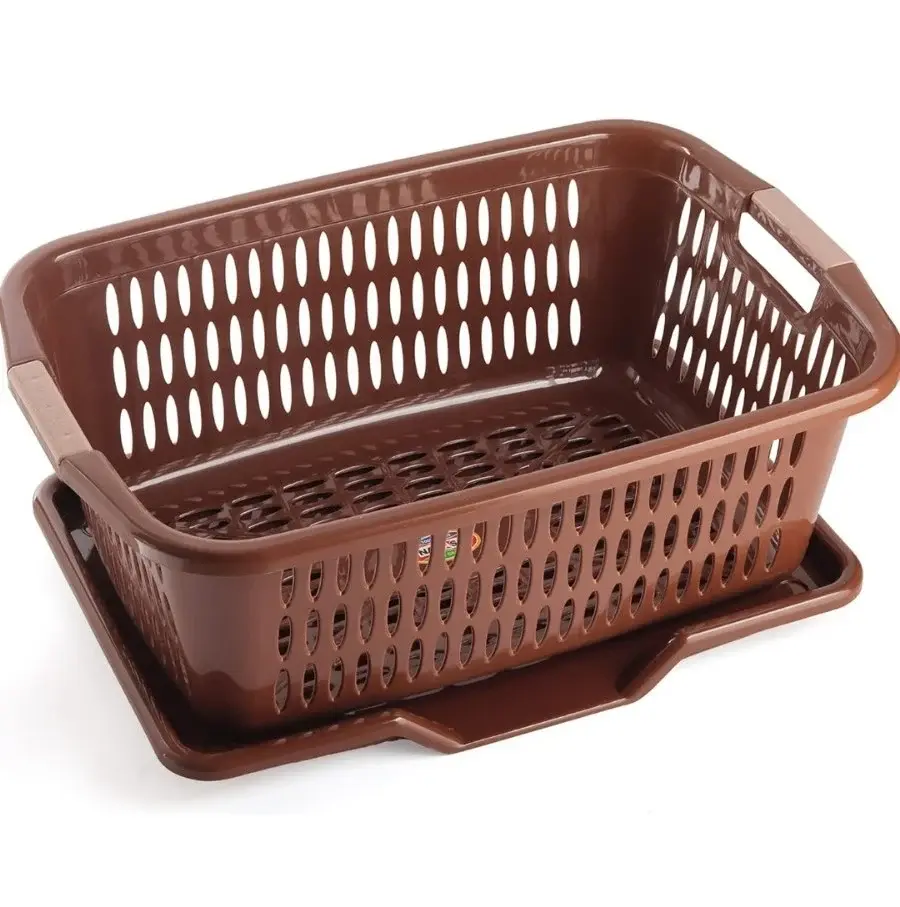 Thumbnail: NAYASA AMISHA TRAY-KICHEN BASKET WITH TRAY