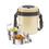 Thumbnail: Milton Plastic Euroline Electron Tiffin 3 Insulated Lunch Pack