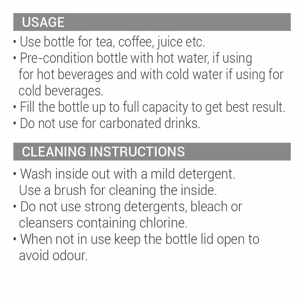 Thumbnail: MILTON Aura Thermosteel Bottle -1000ML
