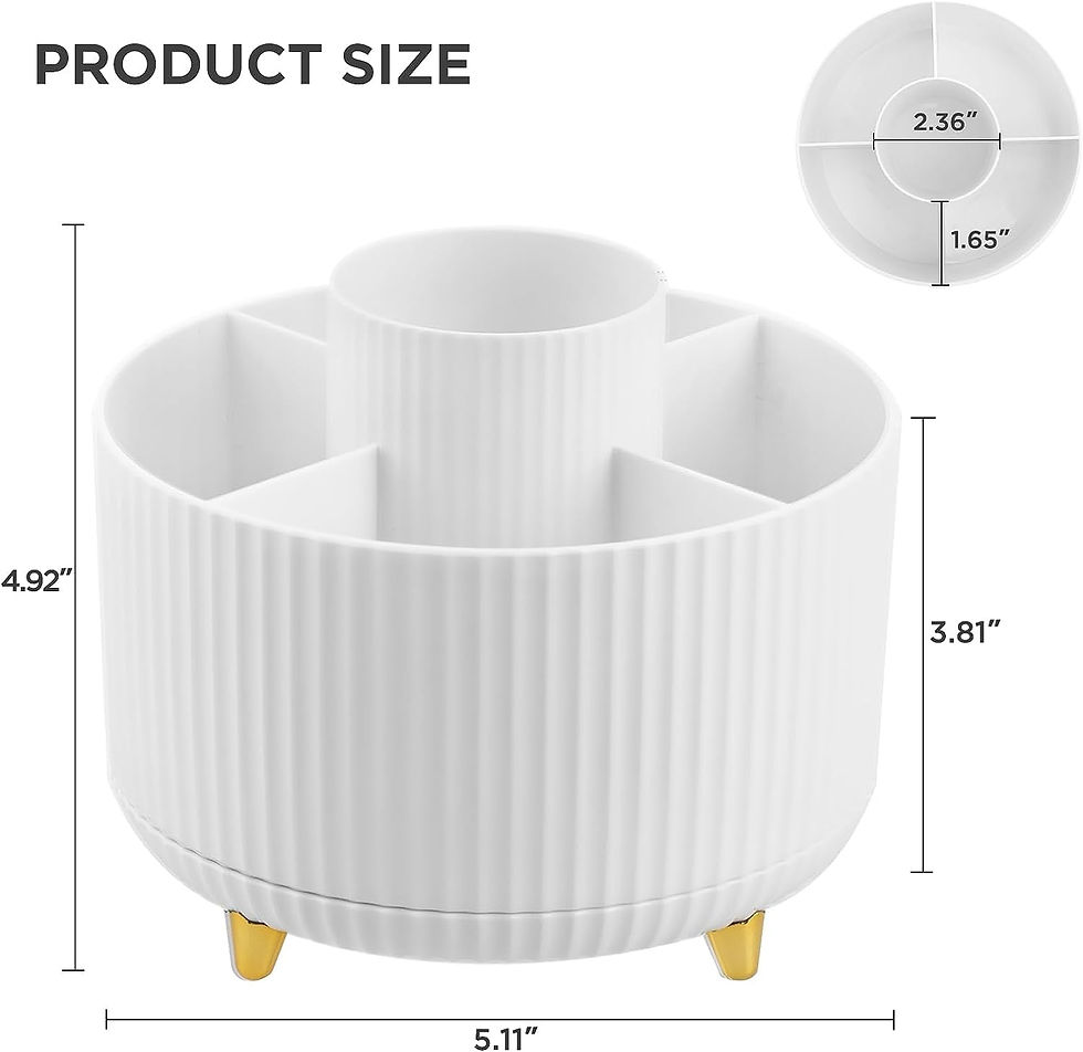 Thumbnail: Desk Pencil Pen Holder, Rotating Pencil Pen Organizers for Desk