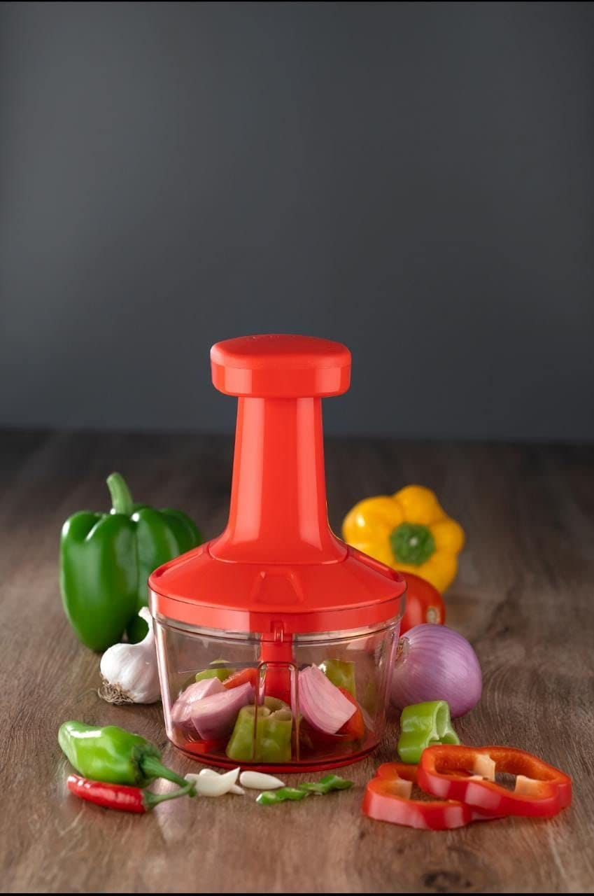 Thumbnail: Liger AXEL Vegetable Push Chopper 850ml, with 3 Blades