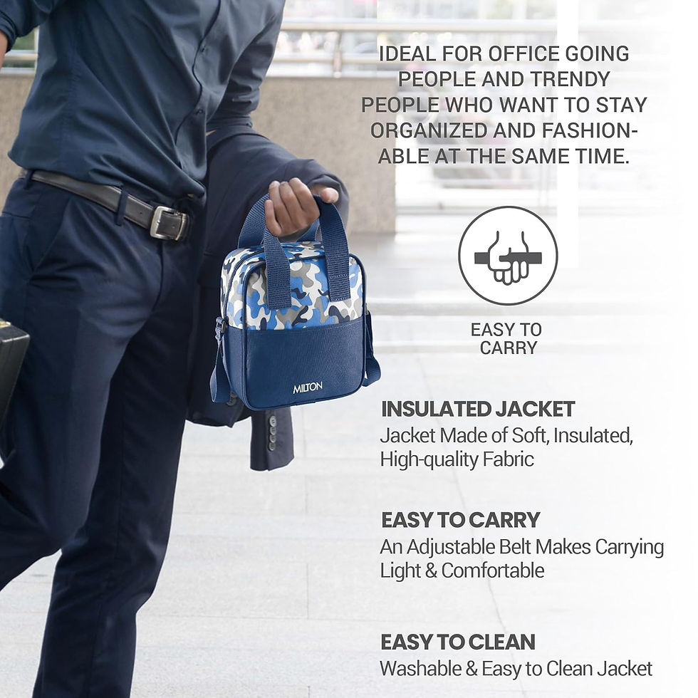 Thumbnail: MILTON Camo Feast Stainless Steel Tiffin