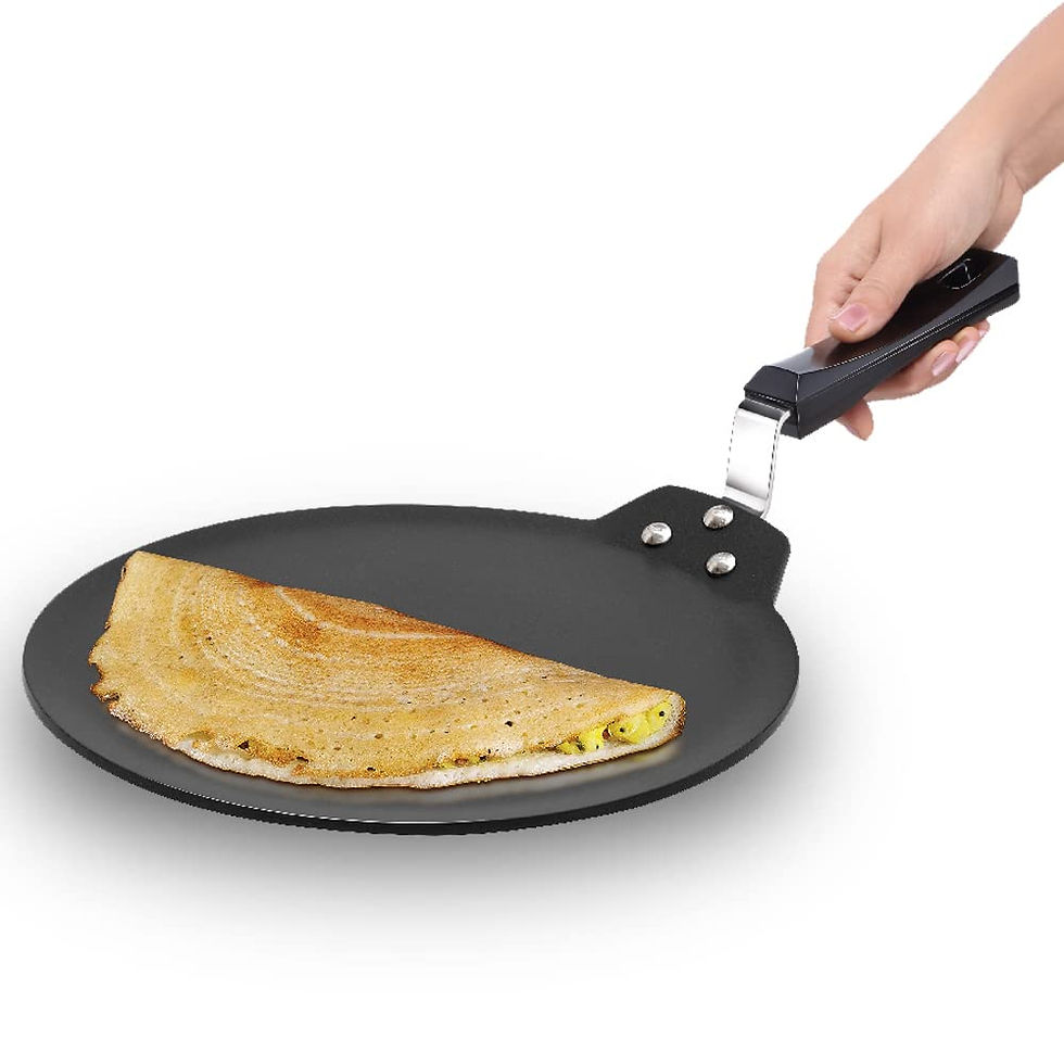 Hawkins Futura 28 cm Dosa Tava, Non Stick Dosa Tawa, Induction (INDT28) Dosa-