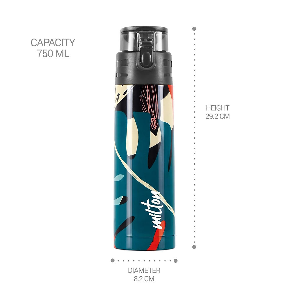 Thumbnail: Milton Artesia 900 Thermosteel Insulated Water Bottle, 750 ml