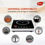 Thumbnail: Pigeon Eva Infrared Cooktop 2000 Watts Black