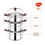 Thumbnail: Praylady Multi Purpose Cookpot - Triply Base, Glass Lid - Steamer for Vegetables