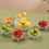 Thumbnail: Fish Glass Bowl Set Pudding Set Pack of 7