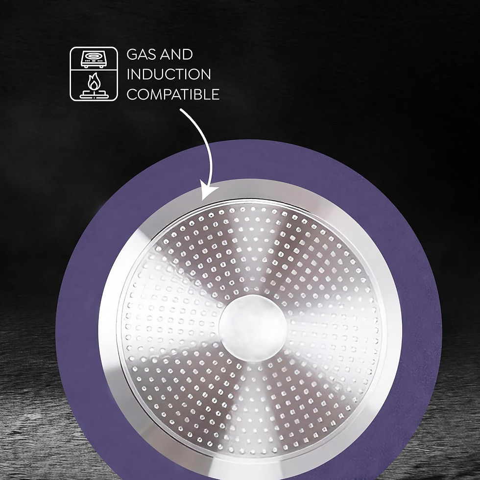 Thumbnail: 38259-Prestige Ceraglide Ceramic Coated 28cm Non-Stick Omni tawa