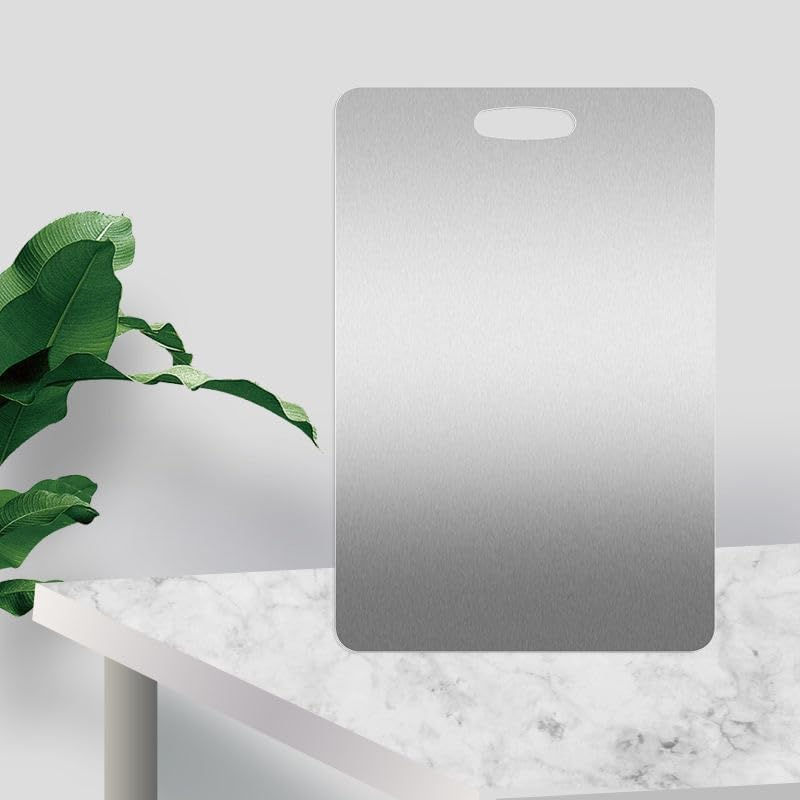 Stainless Steel Chopping and Cutting Board for Kitchen-31x21cm,1mm