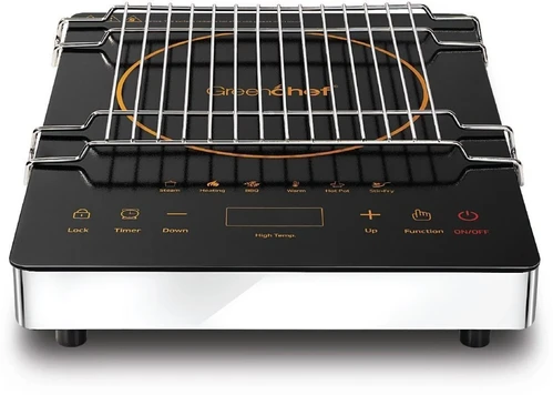GREENCHEF JAWA PRO INFRARED INDUCTION COOKTOP (2200W) | B M Metal Mart