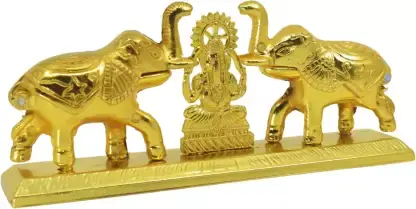 Thumbnail: Graceful Ganesh Elephant Haldi Kumkum and Rice Holder