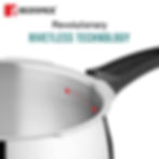 Thumbnail: Bergner Trimax ORB Triply Stainless Steel 3 Liters Belly Shape