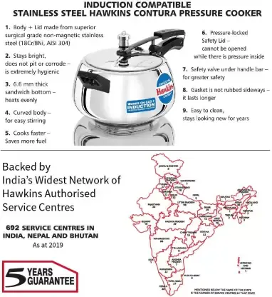 Thumbnail: Hawkins Contura (SSC50) 5 L Inner Lid