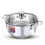 Thumbnail: Prestige Glory Stainless Steel Cookware Kadai With Glass Lid-3.5LTR