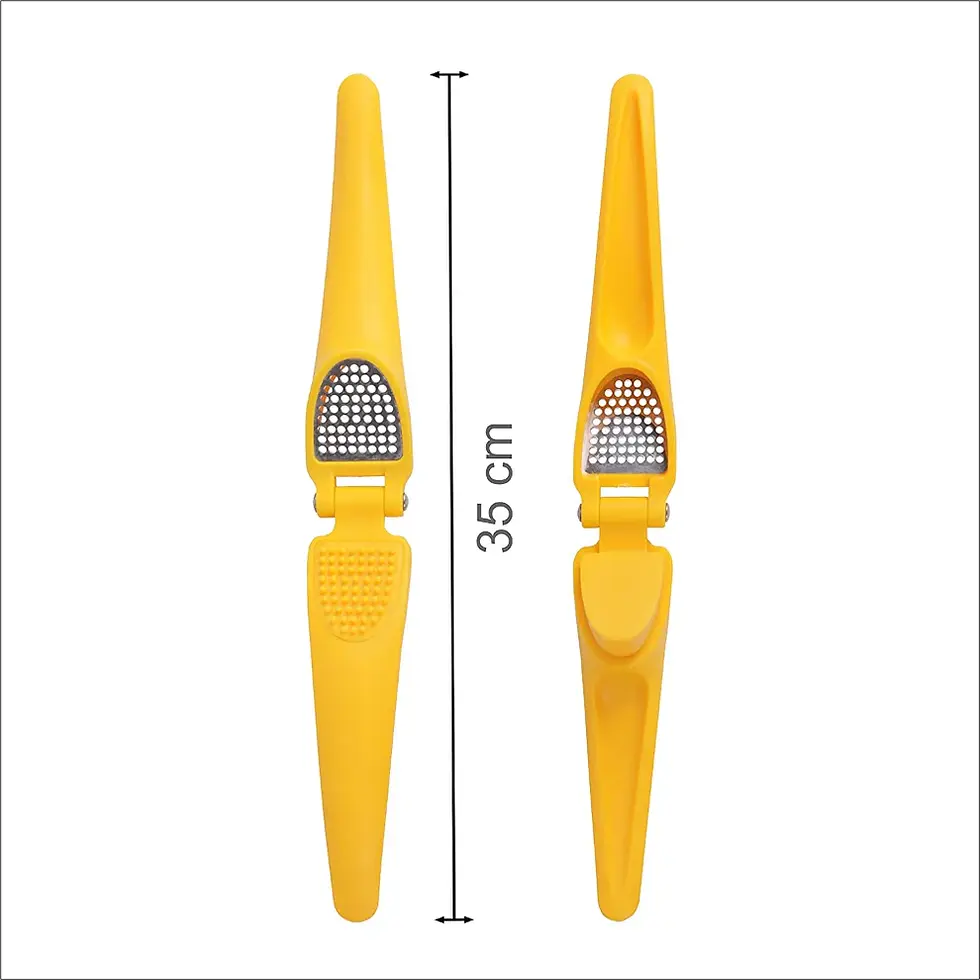 Thumbnail: Classy Touch Plastic Garlic Press | Ginger Squeezer | 1 Pc