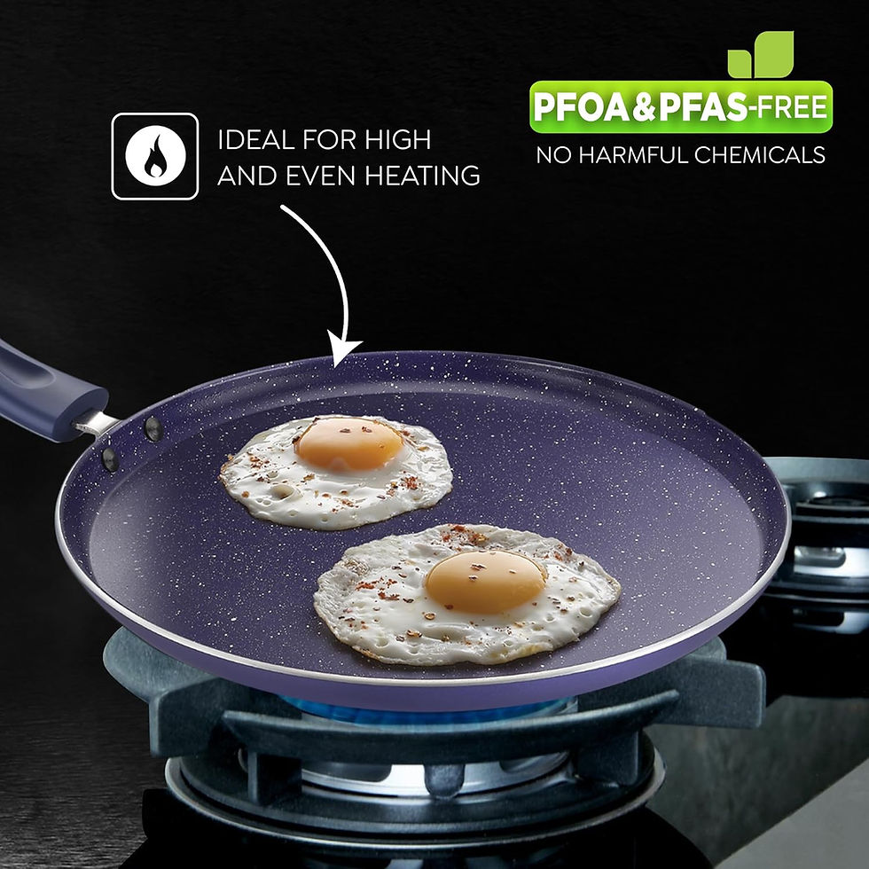Thumbnail: 38259-Prestige Ceraglide Ceramic Coated 28cm Non-Stick Omni tawa