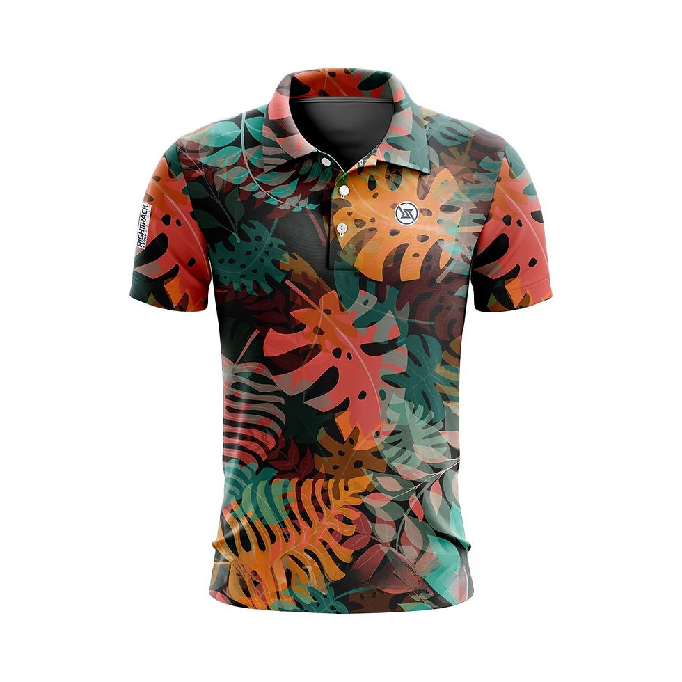 Thumbnail: Golf print short-sleeved shirt