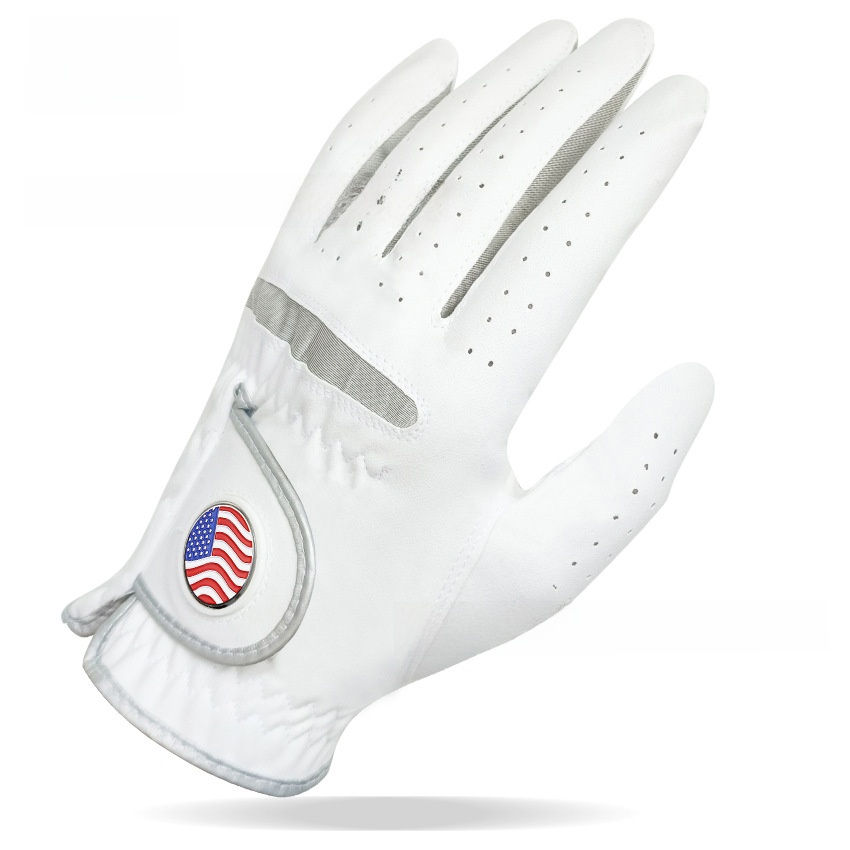 Thumbnail: Microfiber Leather Golf Gloves