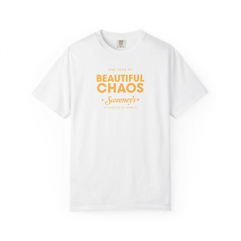 Sweeney's Tavern Anniversary Unisex T-Shirt-Yellow Font