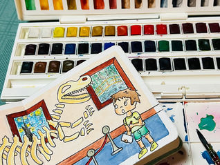 Review: Winsor & Newton Cotman Half Pan Studio Set 45